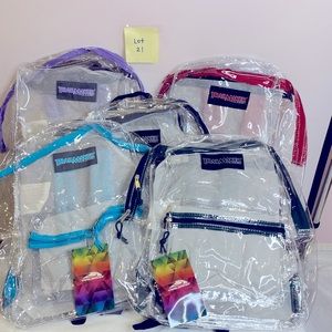 Trailmaker clear bags.